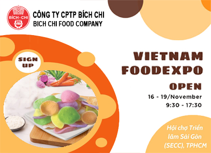 CÔNG TY CỔ PHẦN THỰC PHẨM BÍCH CHI THAM DỰ TRIỂN LÃM  QUỐC TẾ CÔNG NGHIỆP THỰC PHẨM VIỆT NAM 2022 - VIET NAM FOODEXPO 2022