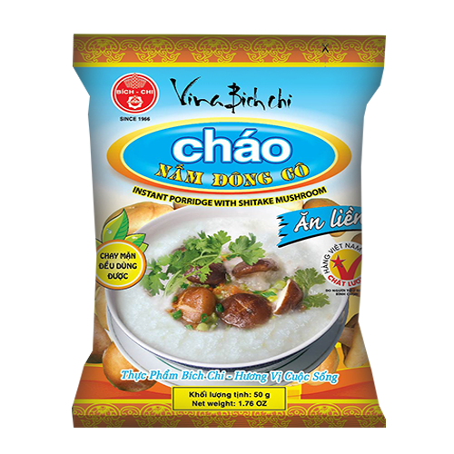 Cháo nấm đông cô