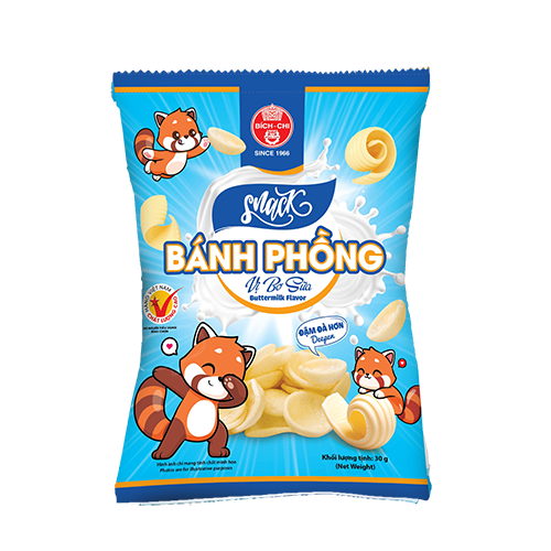 Snack Bánh Phồng vị bơ sữa