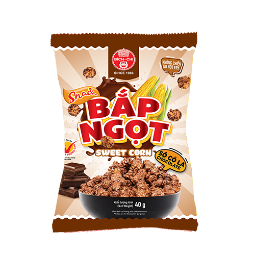 Snack bắp chocolate