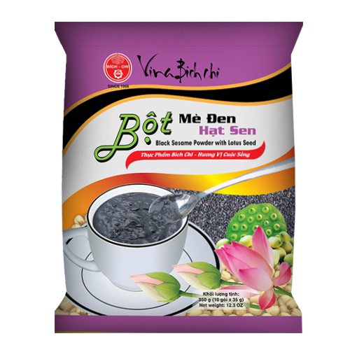 Bột mè đen hạt sen