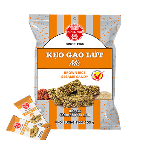 Kẹo gạo lứt mè