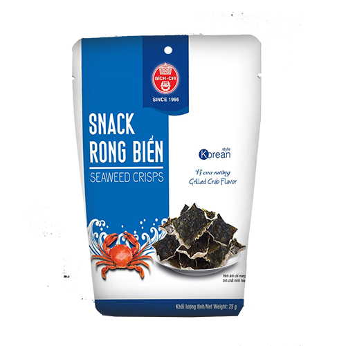 Snack rong biển vị cua nướng