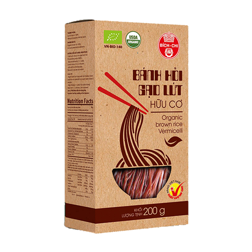 Organic Fine brown rice vermicelli