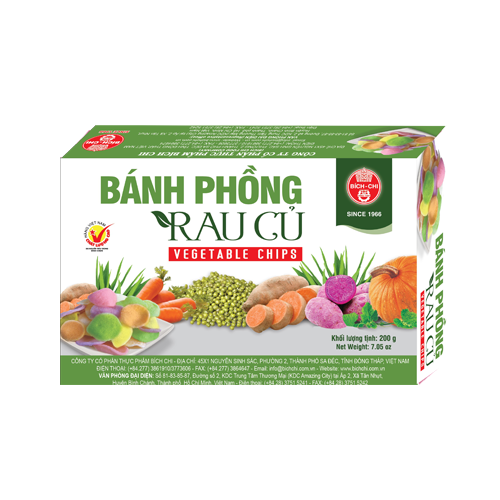 Bánh phồng rau củ 200g/hộp