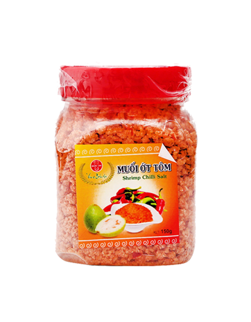 Muối ớt tôm (150gr/lọ)