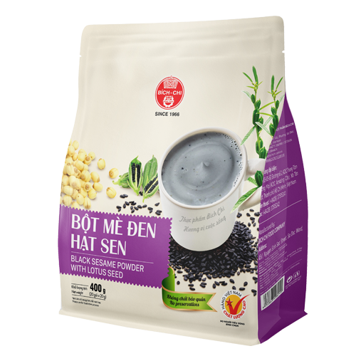 Bột mè đen hạt sen 400g